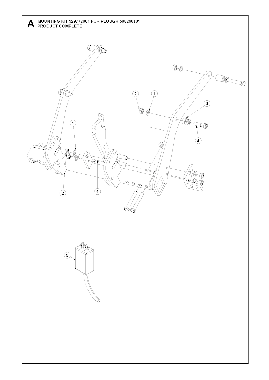 Explosionszeichnung Ersatzteile