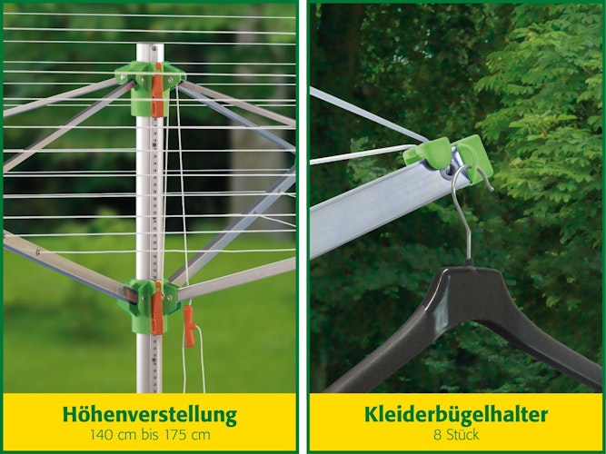 Juwel Wäschespinne COMFORT PLUS 600