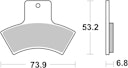 Vorschaubild SBS Bremsbelag 755RSI Offroad Racing Sinter