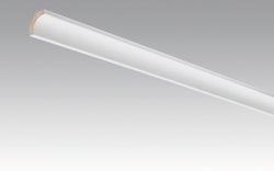 MEISTER Hohlkehlleiste 22/22 mm  Weiß Hochglanz 4084 - 2380 mm