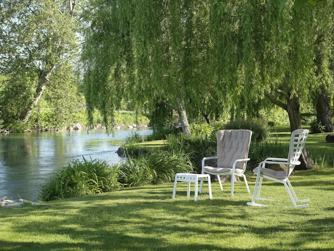 NARDI Kufen-Set FOLIO ROCKING, Kunststoff Tabacco - Abverkauf