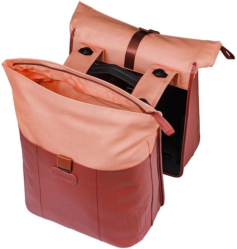 Basil Vive Doppeltasche rot/pink
