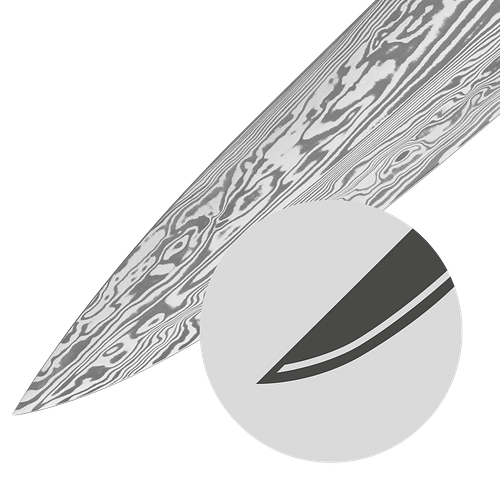 WMF Grand Gourmet Damasteel® Kochmesser, 20 cm