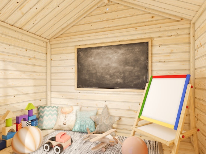 Palmako Kinderspielhaus Felix 1,9 m² - naturbelassen