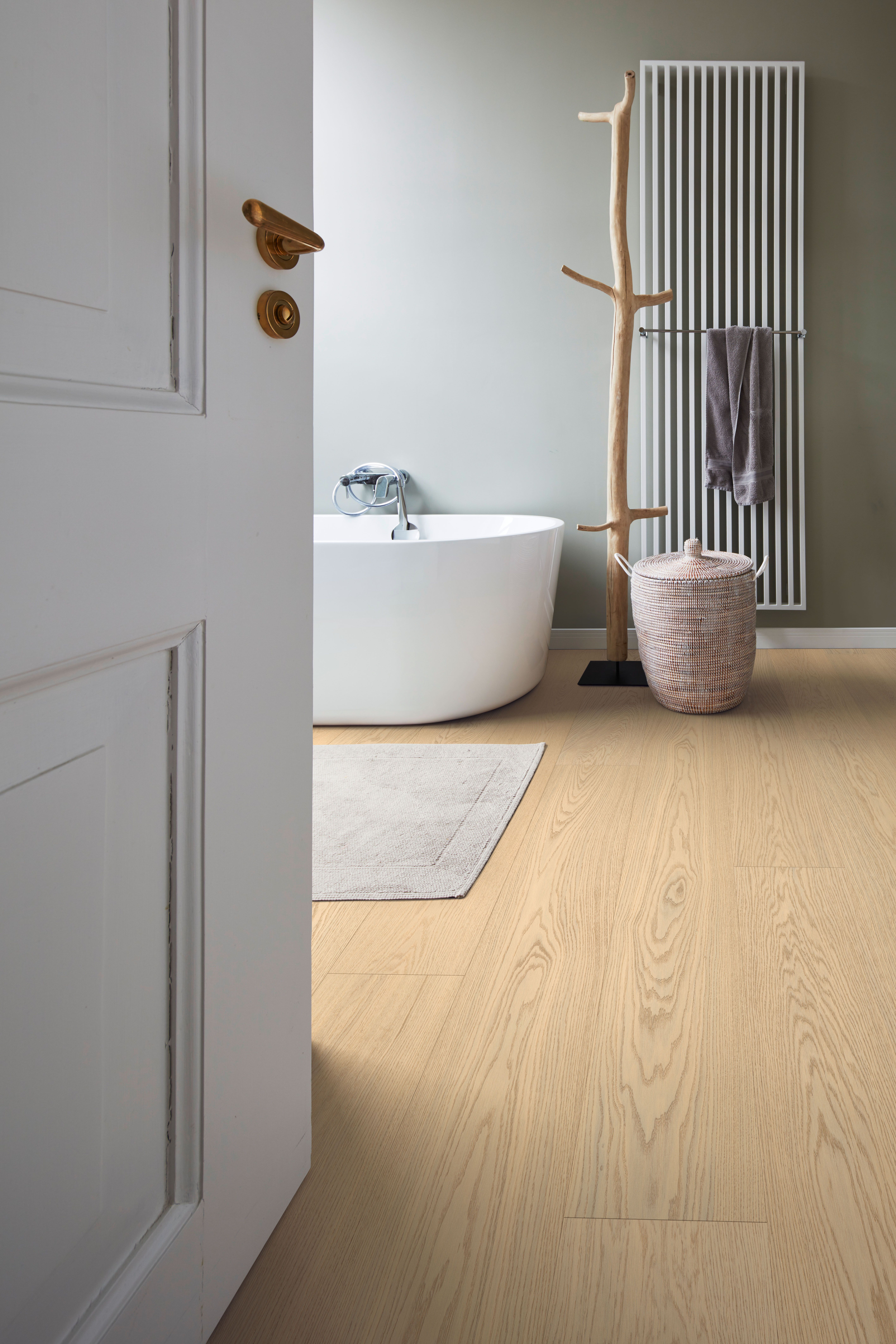 MEISTER Lindura-Holzboden HD 400 | ultramattlackiert 2200 mm x 270 mm  Eiche nat Alabaster geb 8919 - 2200 mm