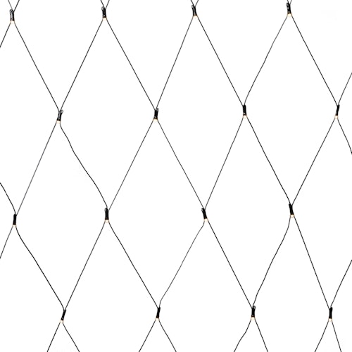 Konstsmide Weihnachtsbeleuchtung  Micro LED Lichternetz bernsteinfarbene 64 Dioden