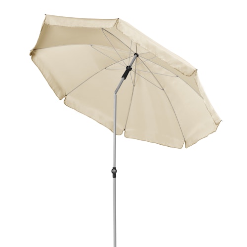 doppler Mittelmastschirm ACTIVE 200 Manual, Stahl Silber / 100 % Polyester 180 g/m²