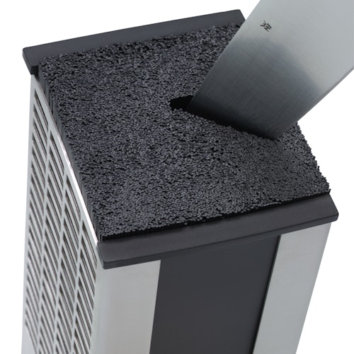 WMF Messerblock unbestückt, Edelstahl, schlitzlos, flexibel