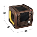 Vorschaubild TAMI Backseat Box Hundebox mit Airbagfunktion braun