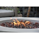Gardenforma Gas Feuerstelle Ätna in grauer Betonoptik