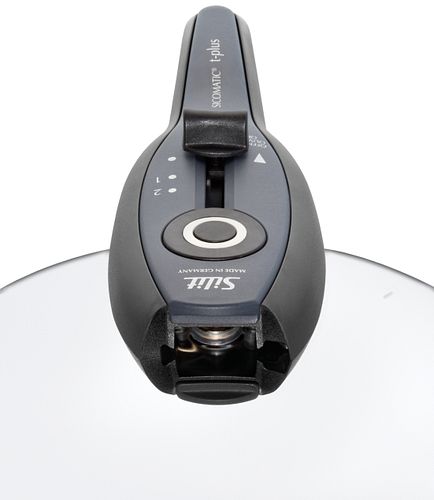 Silit Silargan® Sicomatic t-Plus Schnellkochtopf 4,5 l, Black