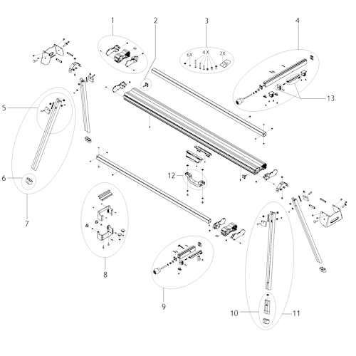 Metabo Maschinenstaender KSU 400