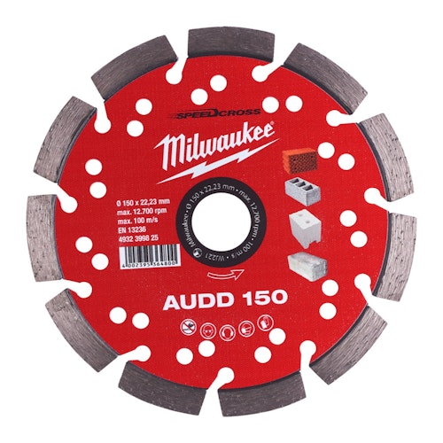 Milwaukee DIAMANT-TRENNSCH. SPEEDCROSS AUDD150 4932399825