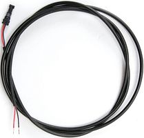 Bosch Lichtkabel 1400 mm hinten schwarz