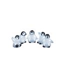 Vorschaubild Konstsmide Weihnachtsbeleuchtung  LED Acryl Babypinguine 5er-Set