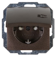 Kopp Steckdose braun - 920826067