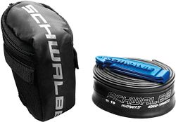 Schwalbe Satteltasche schwarz inkl. SV17 Schlauch