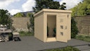 Weka Gartenhaus Designhaus wekaLine 171 - 28 mm