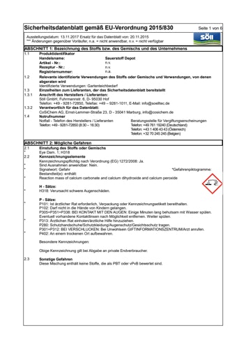 Söll SauerstoffDepot-Tabs 10 Tab.