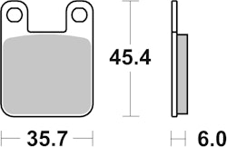 SBS Scooterbelag 105HM Street Ceramic