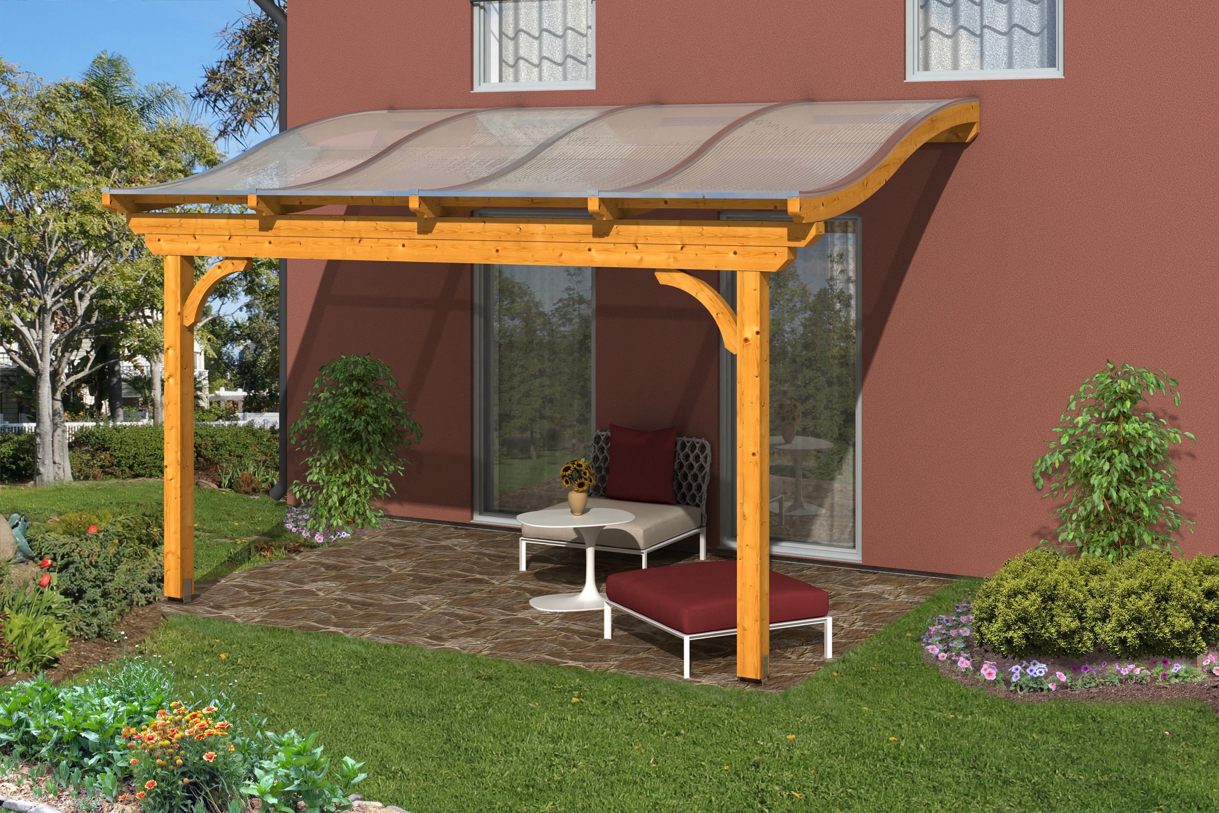 Skan Holz Verona o. Mittelpfosten 434x239 eiche hell