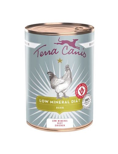 Terra Canis Low Mineral Diät 400g-Dose Hundenassfutter