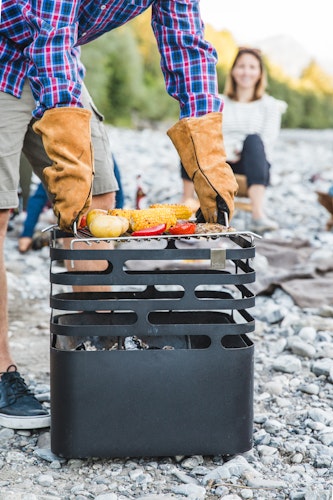 höfats CUBE BBQ Set schwarz