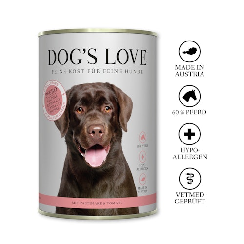 Dog's Love Hypoallergen 400g Dose Hundenassfutter