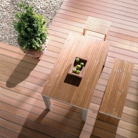 OSMO Terrassendiele Bangkirai genutet / geriffelt - Standard&Better