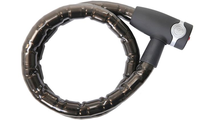 CONTEC Panzerkabelschloss EcoLoc 110 cm schwarz/grau
