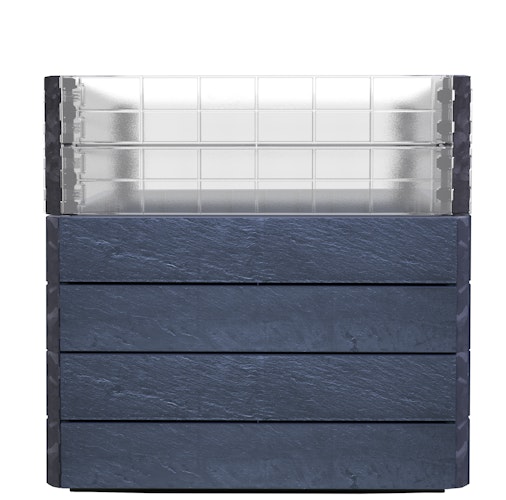 Graf ERGO-Hochbeet Turbo 75 Stone, inkl. FLORA