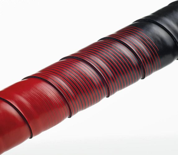 fi'zi:k Lenkerband Vento Microtex Tacky Bicolor schwarz,rot