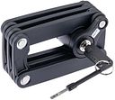 Vorschaubild CONTEC Faltschloss BrickLock 78 cm schwarz