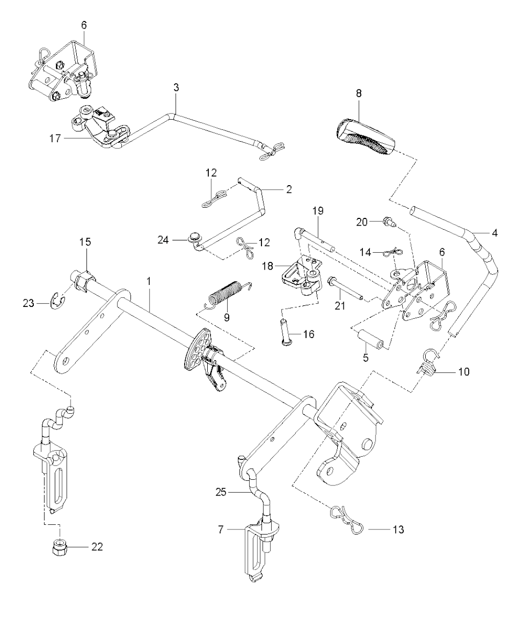 Explosionszeichnung Ersatzteile
