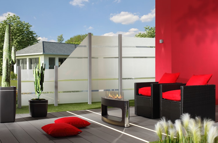 TraumGarten System Glas ALPHA 1200 x 1800 mm