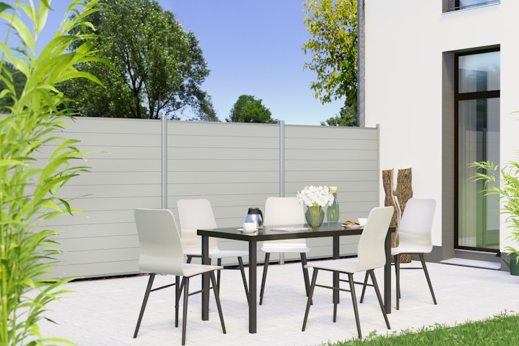 TraumGarten SYSTEM ALU Plus 178 Zaun-Set