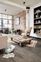 HANDMUSTER MEISTER Designboden MeisterDesign. flex DB 400 Terrazzo dunkel 6858