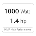WMF Profi Plus Küchenmaschine metal white