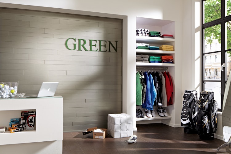 HANDMUSTER MeisterWerke Systempaneele MeisterPaneele. nova SP 300 Paket Edelstahl-Metallic 4079