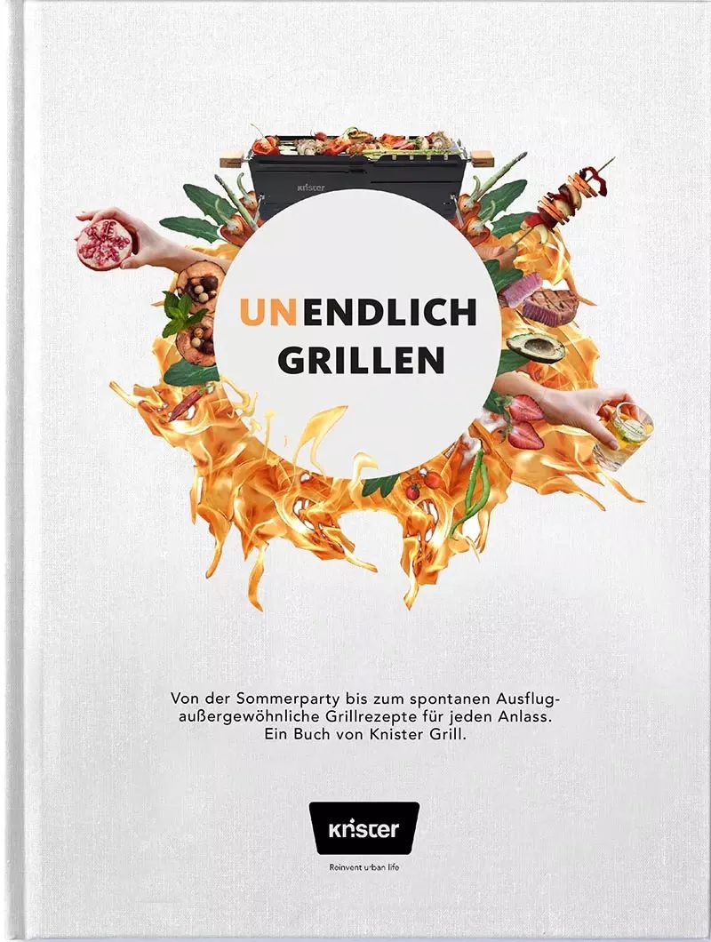 Knister Unendlich Grillen - Grillbuch - ABVERKAUF
