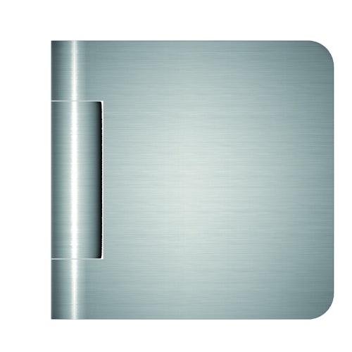 GRIFFWERK Ganzglastürbeschlagset GATE SIEGER DESIGN-Edelstahl matt