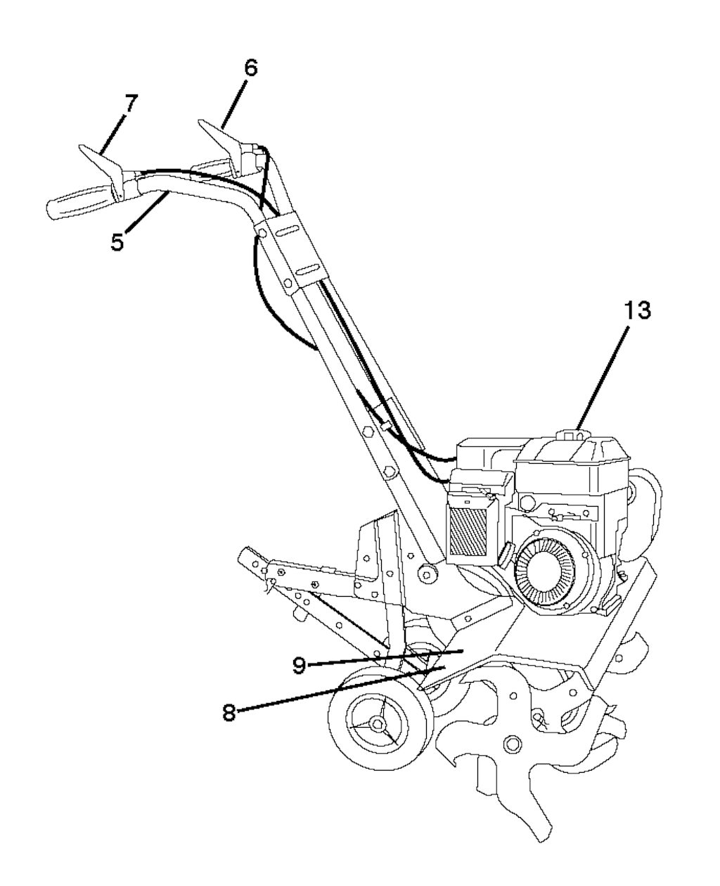 Explosionszeichnung Ersatzteile