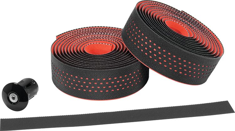 ErgoTec San Remo Lenkerband schwarz/rot