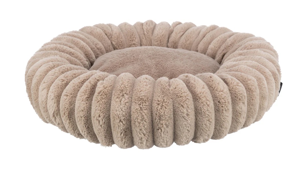 TRIXIE Bett Lonni, rund, ø 50 cm, hellbraun