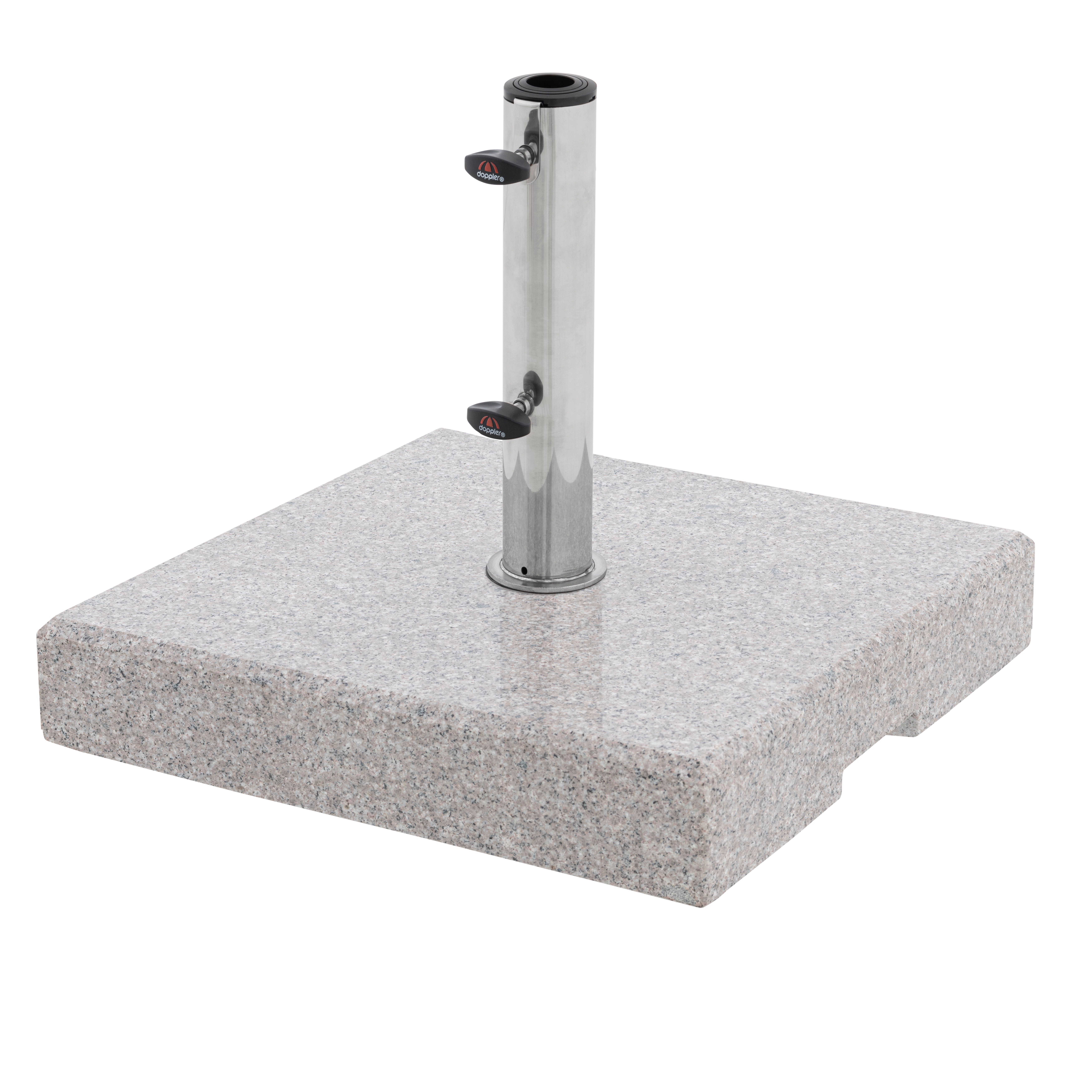doppler Granitsockel LIFE 30 kg, Hellgrau