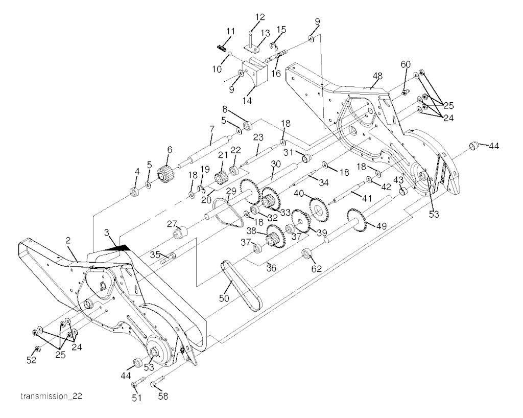 Explosionszeichnung Ersatzteile