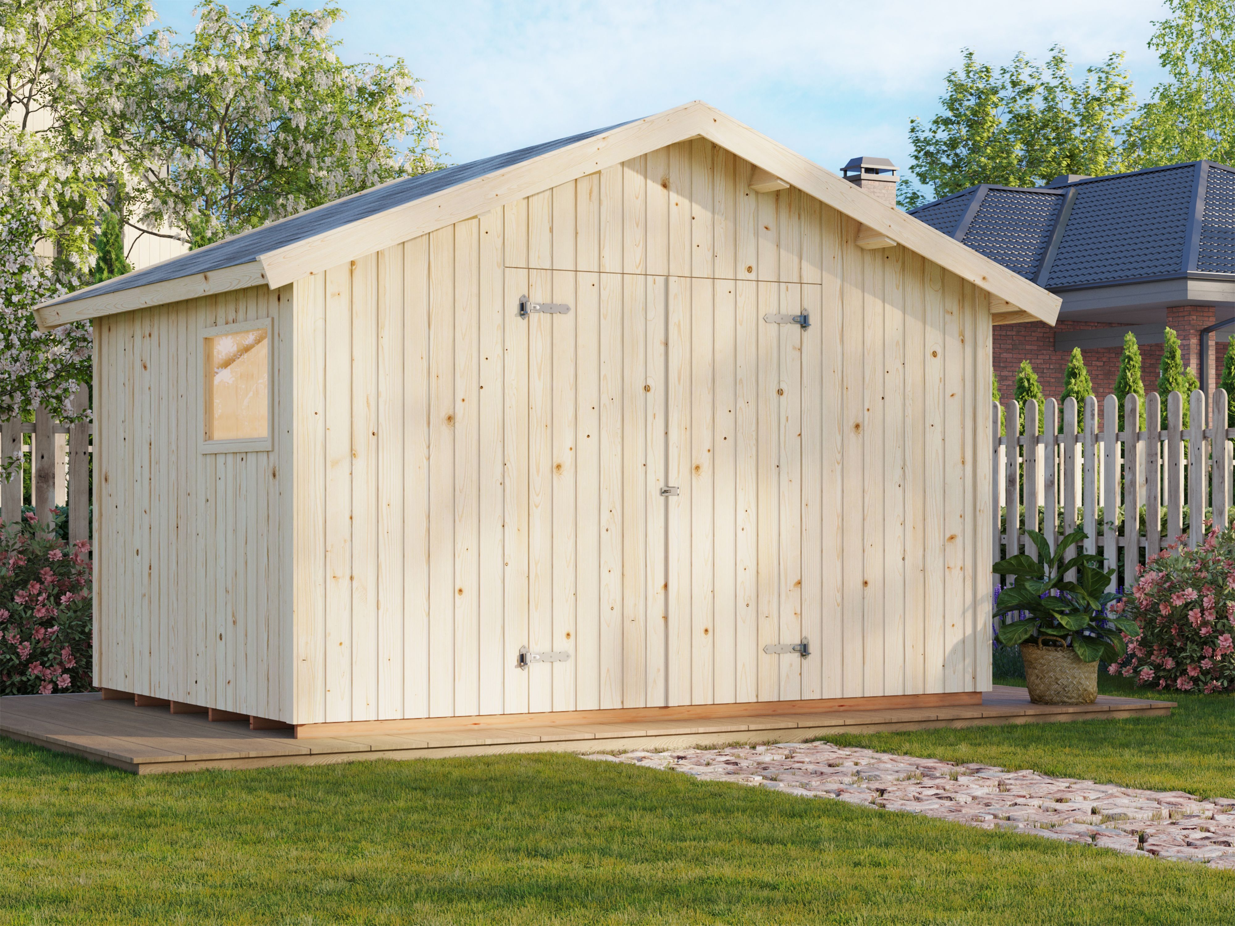Palmako Gerätehaus Nils 8,2 m² - 16 mm