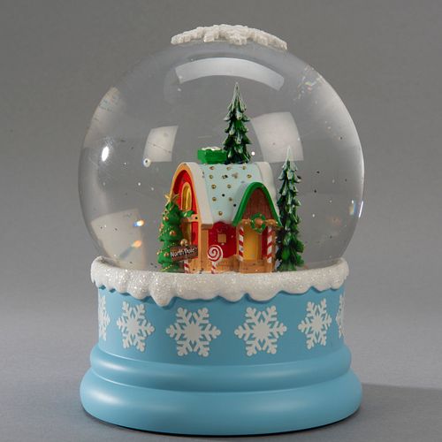 Konstsmide Weihnachtsbeleuchtung Wasserlaterne Nordpol, blau
