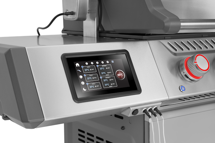 Napoleon Prestige PRO 500, Connected, Edelstahl, inkl. Drehspieß