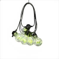 Konstsmide Ganzjahresbeleuchtung  LED Biergartenkette mit RGB-Farbwechsel